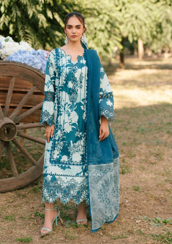 Lawn - Parishay - Ivy Bloom Printkari - D#11
