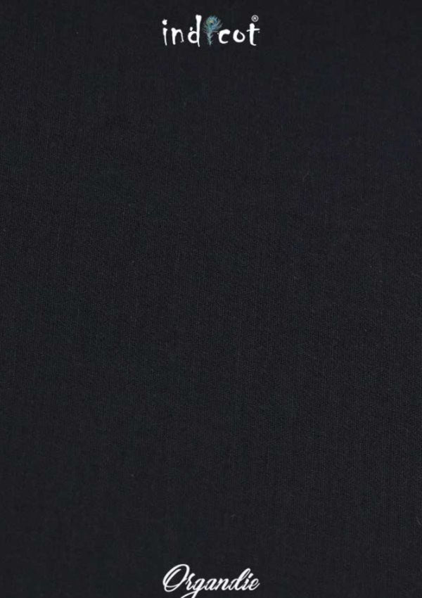 Indicot Organdie Color#16 Black