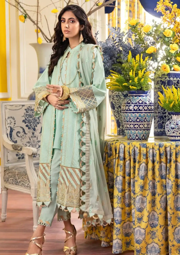 Lawn Collection - Gul Ahmed - Eid - S Green - FE#22075