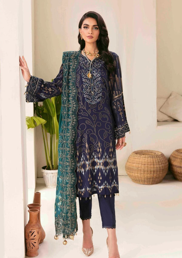 Lawn Collection - Nureh - Maya Jacquard - Cambric - NJ#40