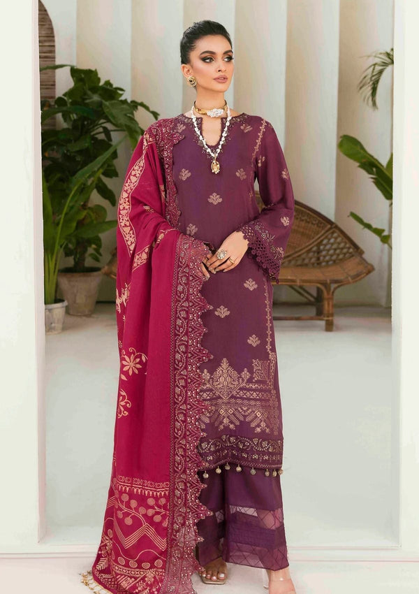 Lawn Collection - Nureh - Maya Jacquard - Cambric - NJ#45