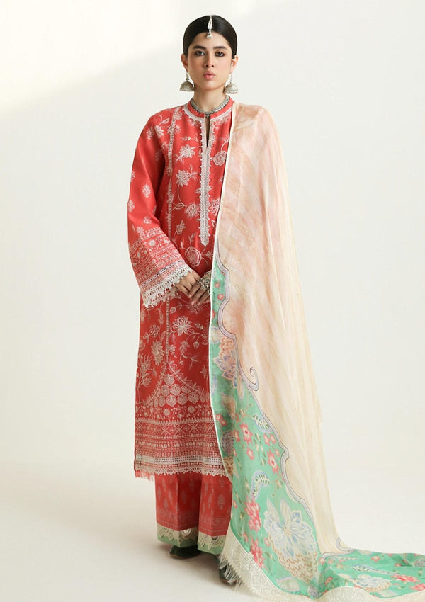 Lawn Collection - Zara Shahjahan - Spring Summer 24 - ZSJ24#1A