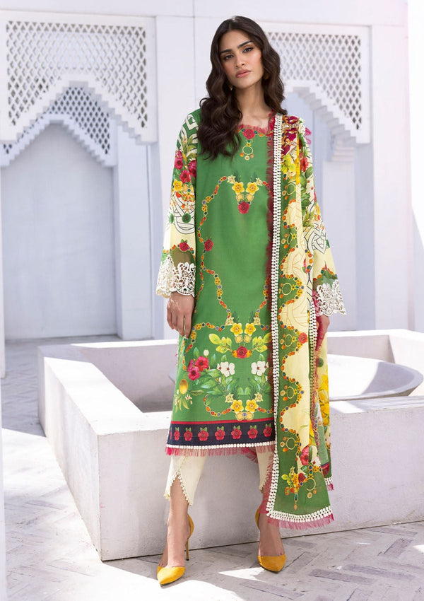 Lawn Collection - Roheenaz - 9b- Leya - Starfish Stroll