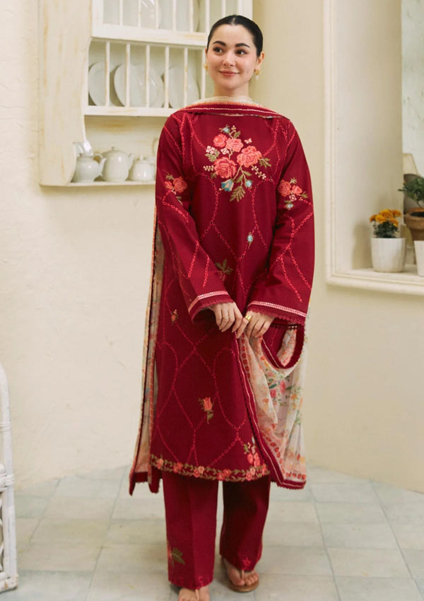 Lawn Collection - Zara Shahjahan - Coco - Unstitched 24 - ZC#10B - RUHI