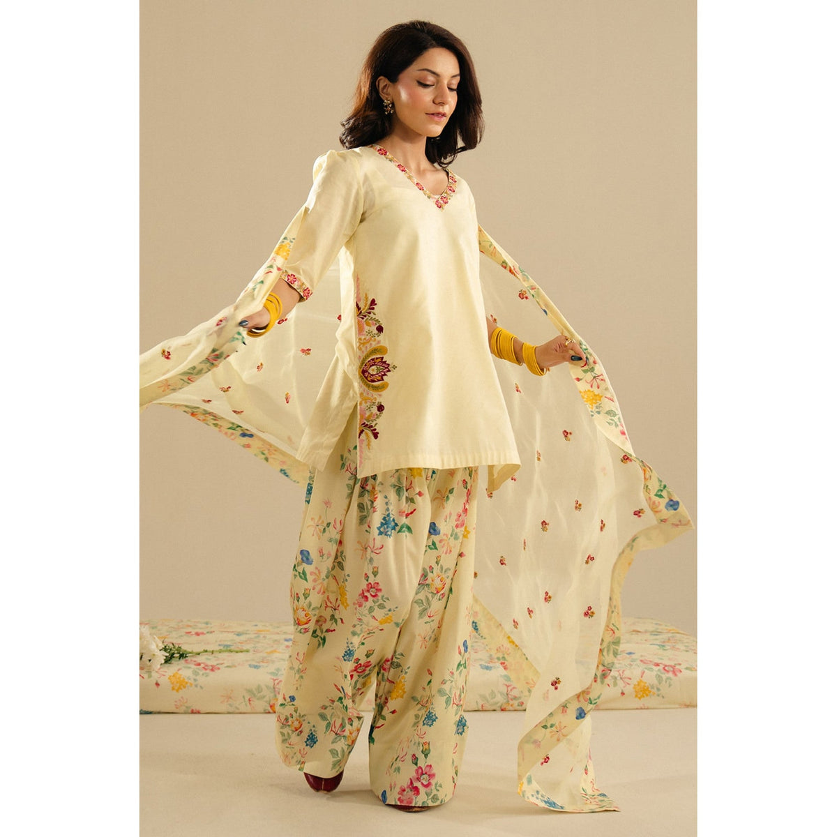 BUTTER YELLOW OUTFIT | DYOT | Monsoon' 25