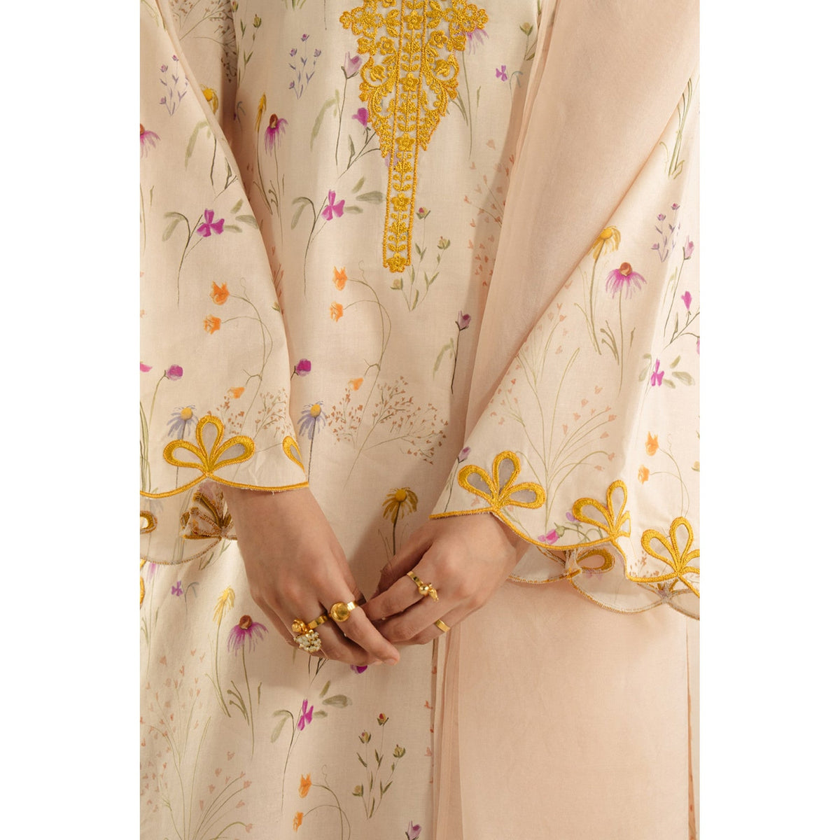 CORAL BLOSSOM OUTFIT | DYOT | Monsoon' 25