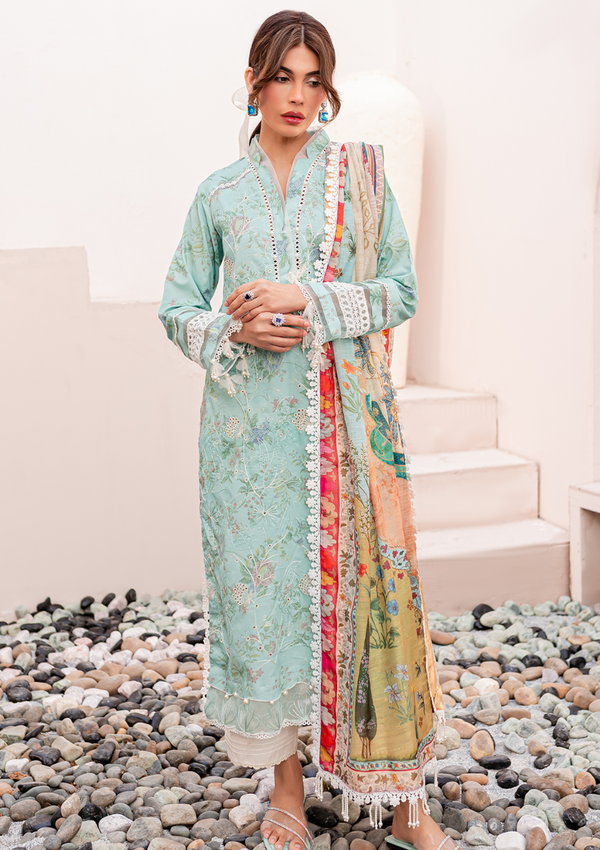 Lawn Collection - Zoya & Fatima - Aman - Sarah