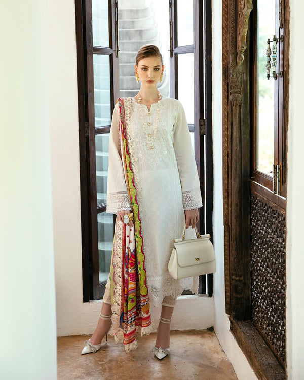 KANWAL MALIK MAYAL LAWN '24 - CERISE