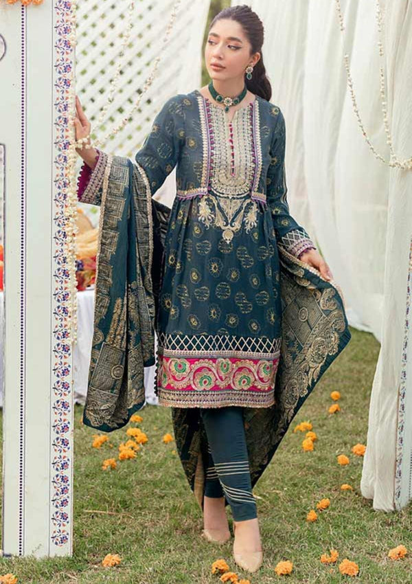 Summer Dress - Al Zohaib - Sunehri Sham - D#06