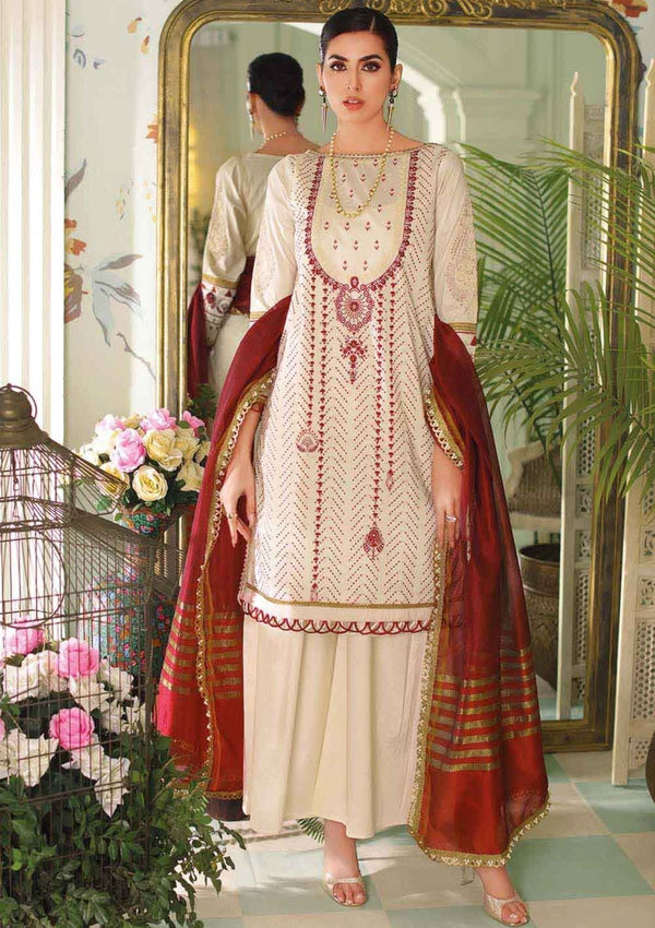 Summer Dress - Gul Ahmed - Jacquard - MJ22025