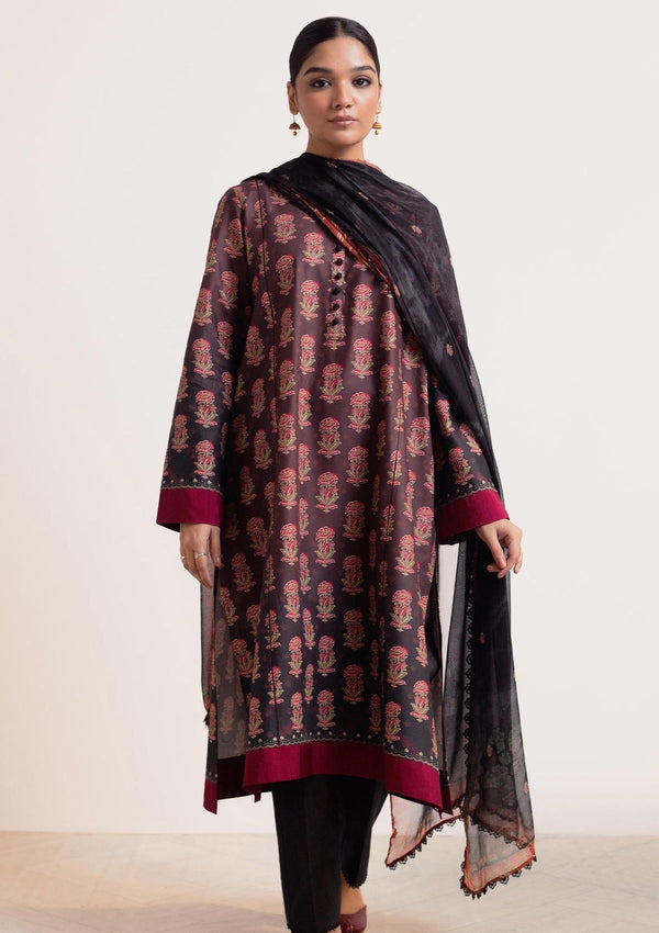 Lawn Collection - Zara Shahjahan - Coco - Prints - CP24#09 - Surkh