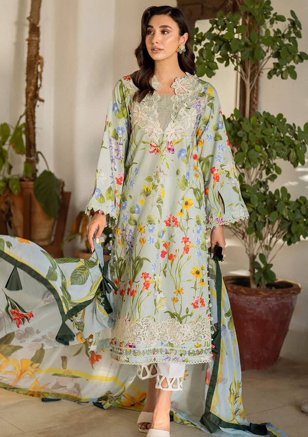 Lawn Collection - Asifa & Nabeel - Meraki Summer Vol 2 - AM24#04 - Suroor