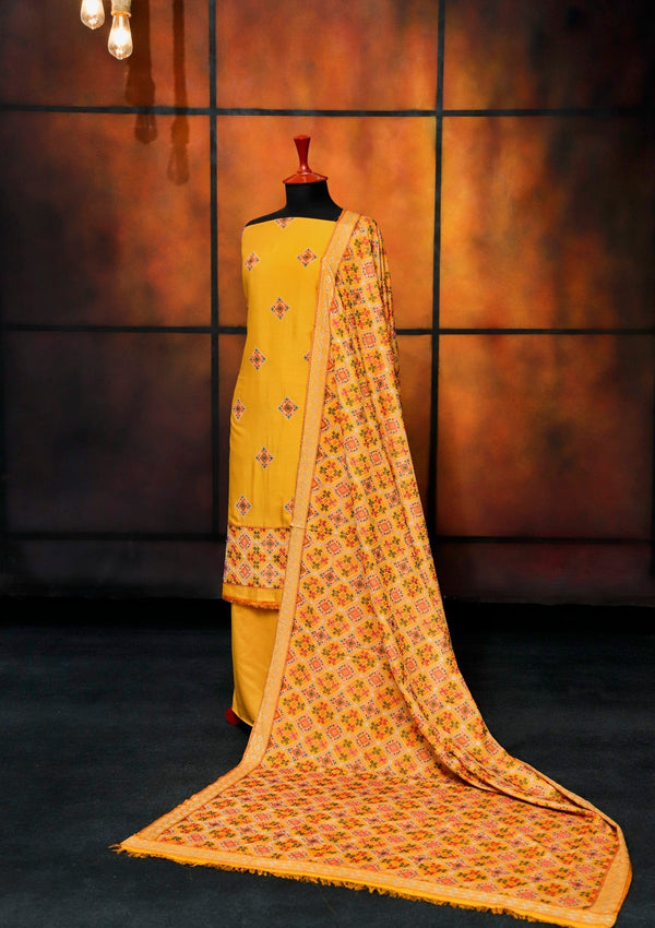 Winter Collection - Rubaaiyat - Youdia Karandi - RYK#01 (D Yellow)