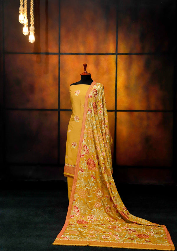 Winter Collection - Rubaaiyat - Youdia Karandi - RYK#08 (Mustard)