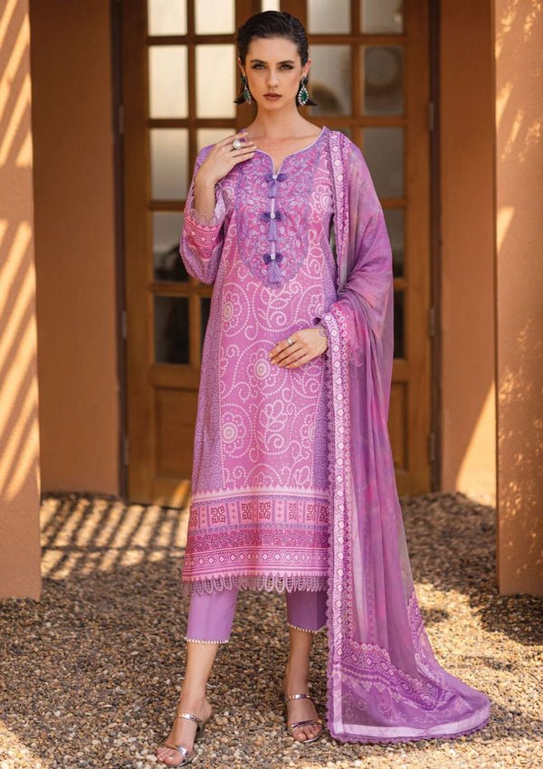 Lawn Collection - Roheenaz - Azalea - RA24#02 - A - Azure Dream