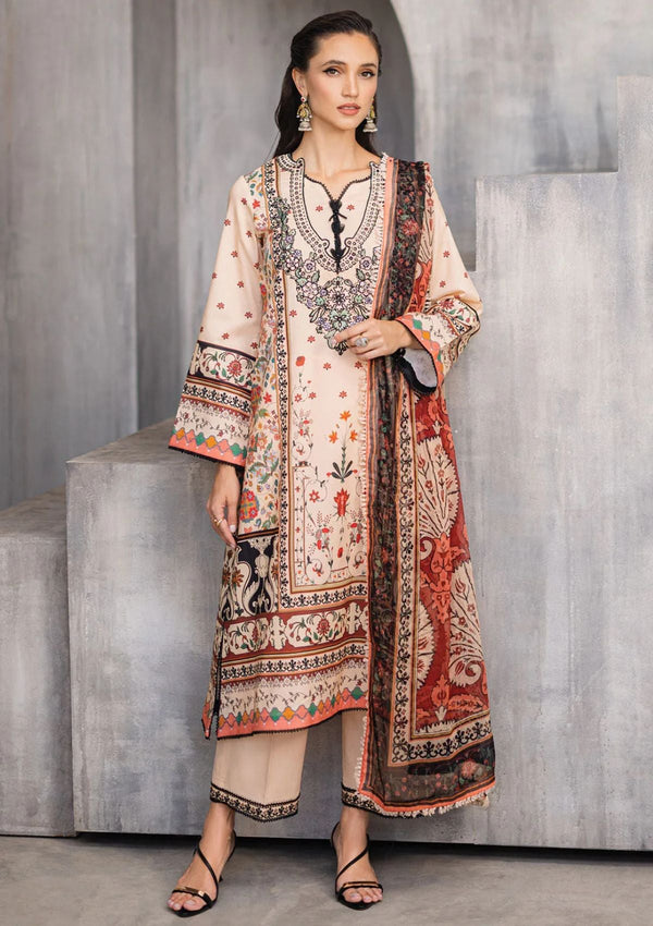 Lawn Collection - Roheenaz - Azalea - RA24#01 - B - Enchanting Eden