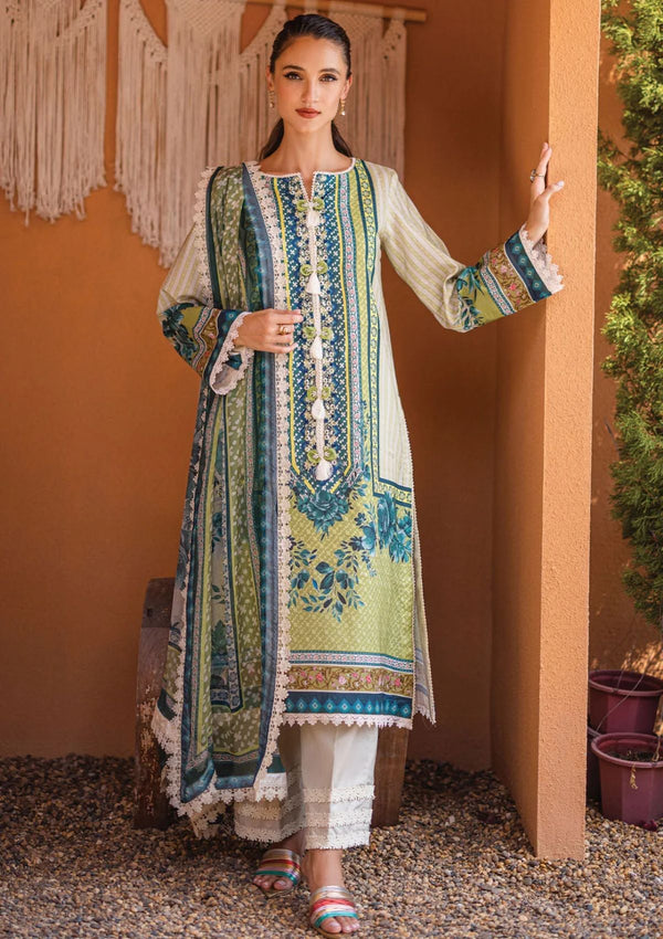 Lawn Collection - Roheenaz - Azalea - RA24#07 - A - Ivory Elegance