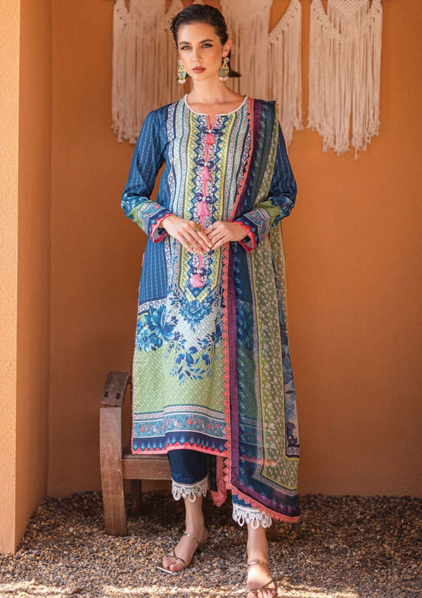 Lawn Collection - Roheenaz - Azalea - RA24#07 - B - Mirage Mesh