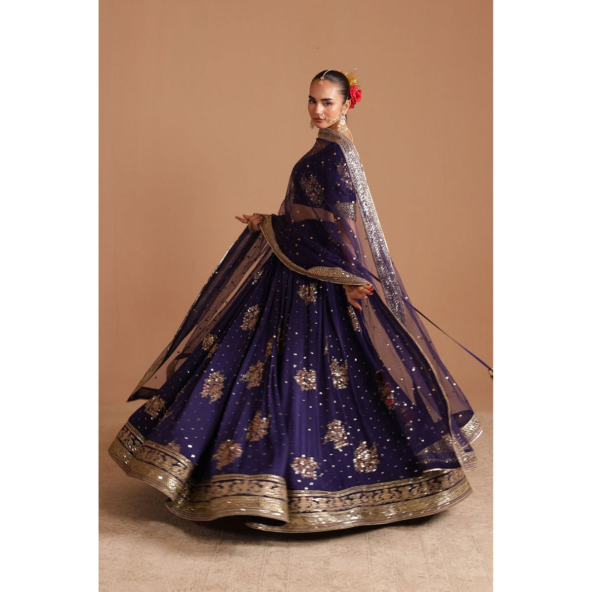 DEEP VIOLET OUTFIT | CHAM CHAM '25 | DYOT