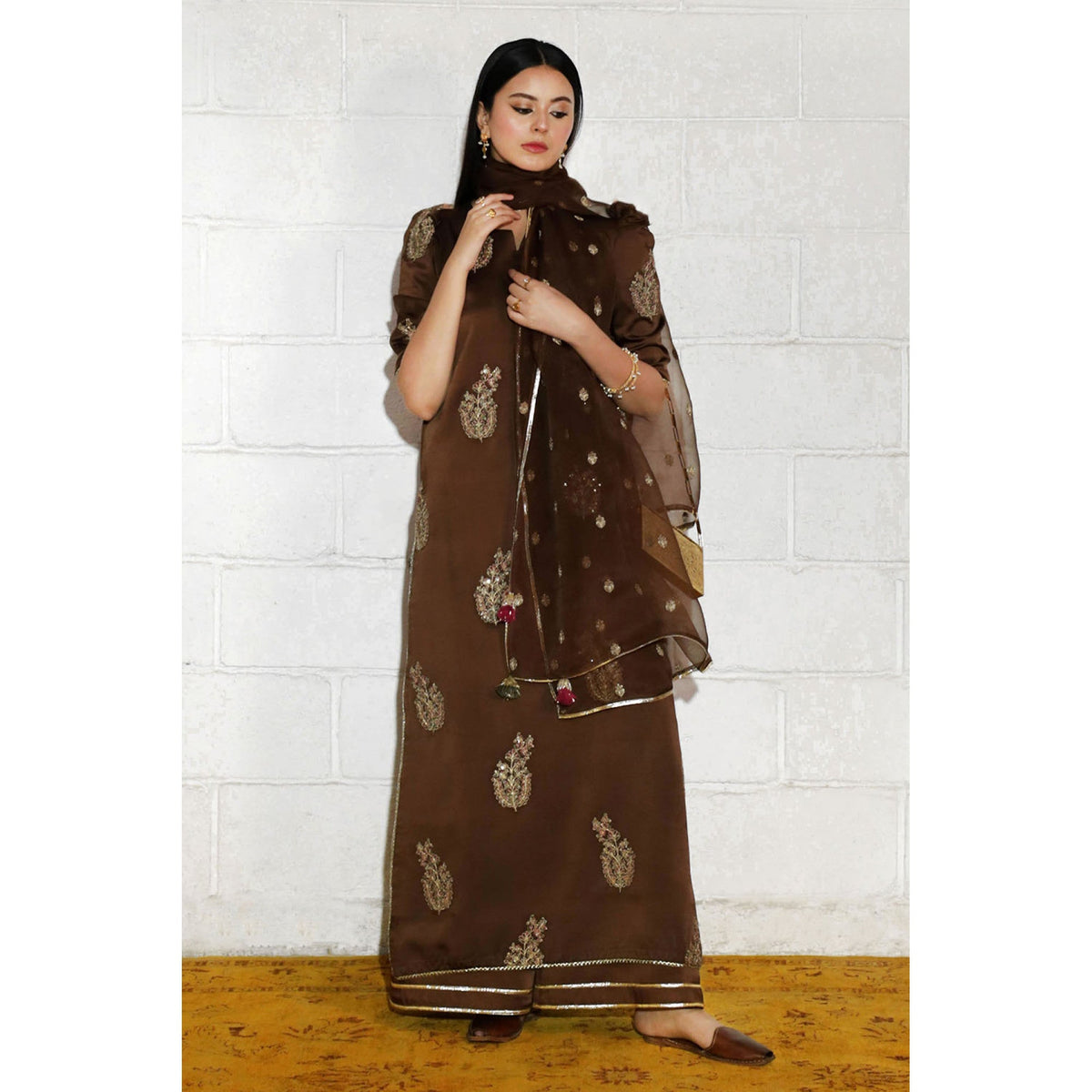 Brown Outfit | Shahana / Muskan' 24 | DYOT