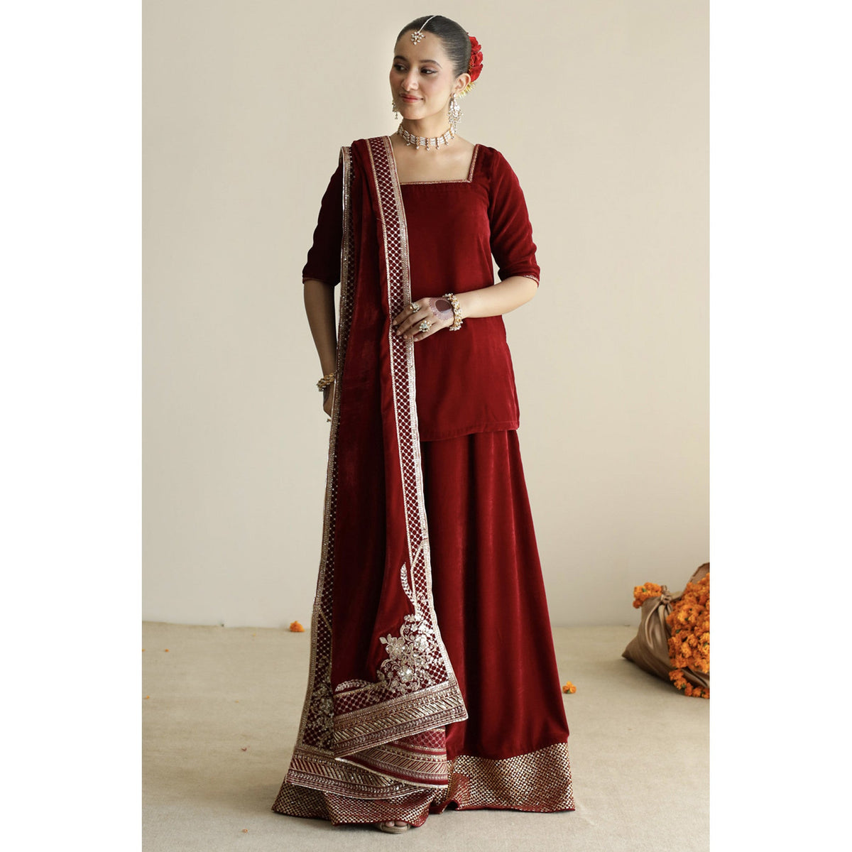 RED OUTFIT  | ZEEBA '25 | DYOT