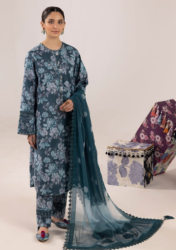 Lawn Collection - Alizeh - Sheen - ALS24#07 - SEA MIST